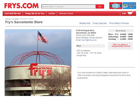 sfrya|fry's website.